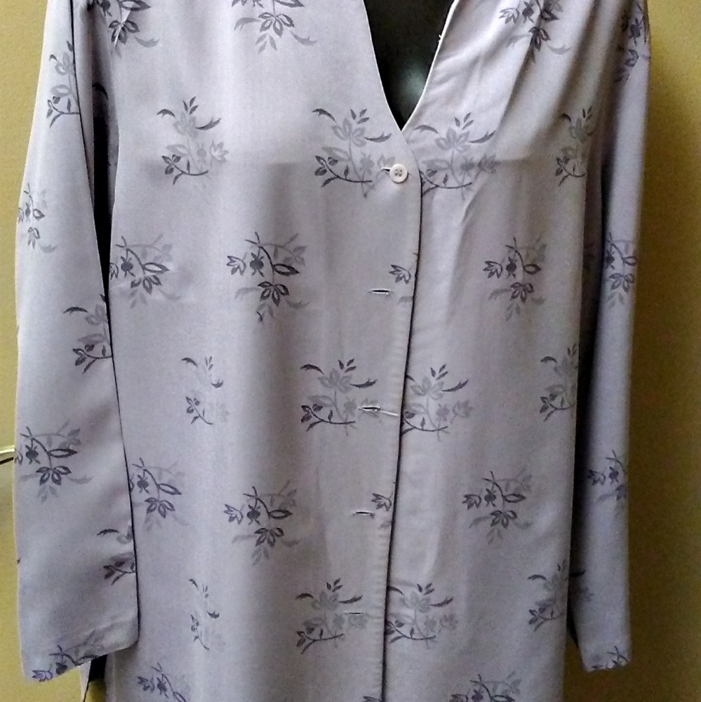 Lavender Button Down Blouse